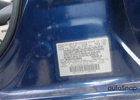 2018 Nissan Versa 1.6 Sv from USA, damaged, VIN 3N1CN7AP4JL885393
